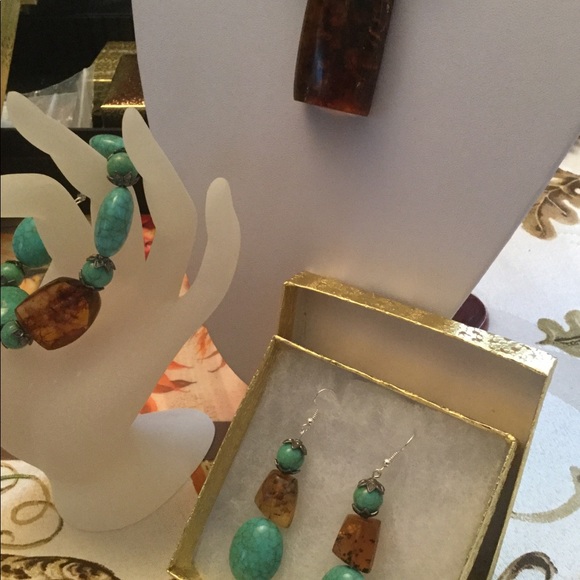 Gorgeous Mexican Amber Set - Picture 5 of 8